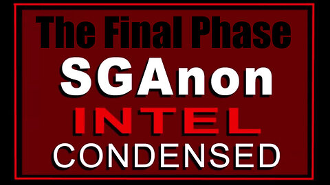 SG Anon Intel CONDENSED 2.21.25 - The Final Phase