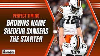 Perfect Timing! The Browns Name Shedeur Sanders the Starting QB