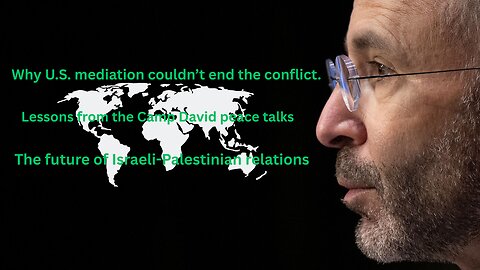 Israel-Palestine Peace Talks | Robert Malley on “Tomorrow is Yesterday”