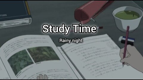 30 minute study timer with rain sound