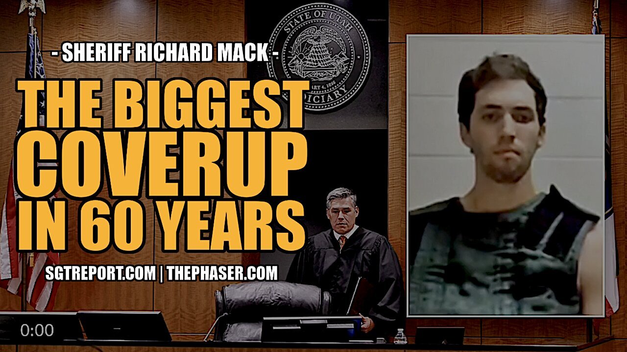 THE BIGGEST COVERUP IN 60 YEARS -- Sheriff Richard Mack