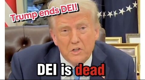 TRUMP DESTROYS DEI!