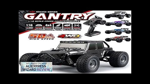 4WD RC Car With Led Lights 2.4G Radio Remote Control Cars Buggy Review