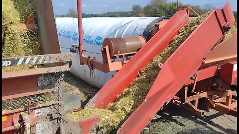 Filling Silage Bag 2025