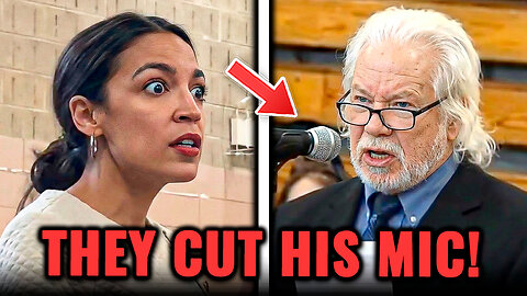 AOC LOSES IT After Trump Supporter’s Question Corners Her in Public