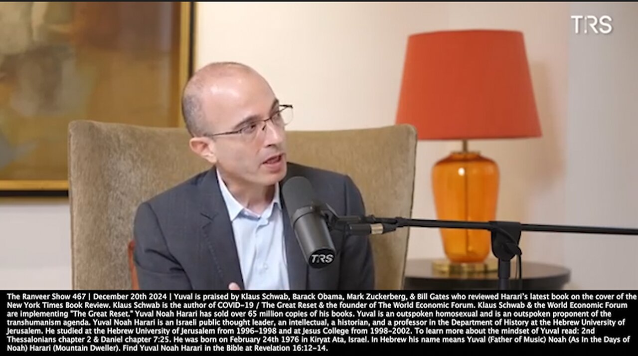 Yuval Noah Harari | "When OpenAI Developed GPT4, If Gave GPT4 the Goal of Solving Captcha Puzzles. Nobody Told GPT4 to Lie. Nobody Told GPT4 What Lie Would Be Most Effective. It Came Up with a Very Effective Lie."