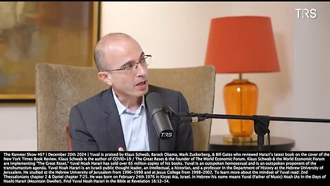 Yuval Noah Harari | "When OpenAI Developed GPT4, If Gave GPT4 the Goal of Solving Captcha Puzzles. Nobody Told GPT4 to Lie. Nobody Told GPT4 What Lie Would Be Most Effective. It Came Up with a Very Effective Lie."