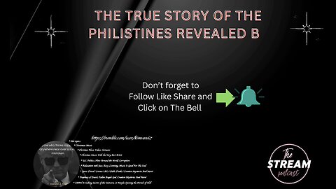 THE TRUE STORY OF THE PHILISTINES REVEALED BY THE BIBLE YOUVE NEVER HEARD THIS. 4K