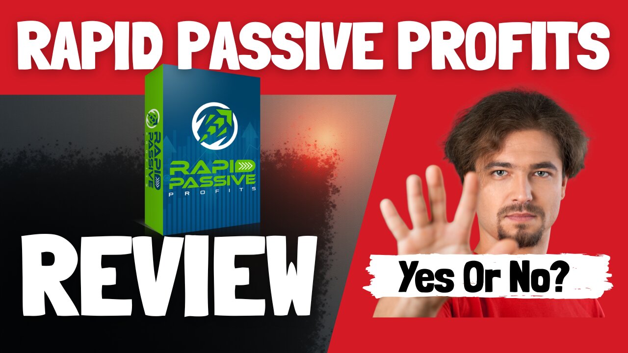 Rapid Passive Profits Review | The Easiest Online Income System for Beginners?