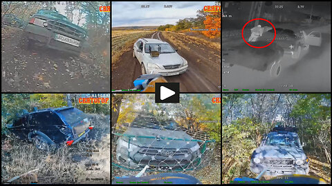 Kupiansk area: Russian wired FPV drones knock out Ukrainian vehicles