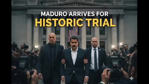 🔴 LIVE NOW | ‘Walk Of Shame:’ Maduro Dragged In Chains By US Agents Ahead Of First Hearing After Capture