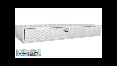 VEVOR Underbody Truck Box 60"×24"×24" Pickup Storage Box Heavy Duty Aluminum Diamond Review