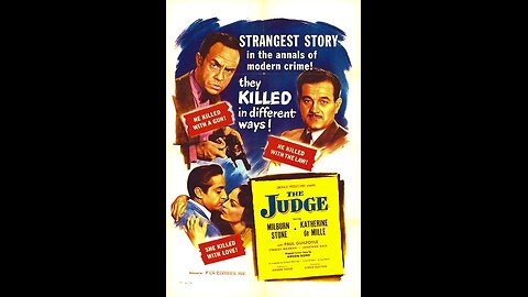 The Judge (1949) | Directed by Elmer Clifton