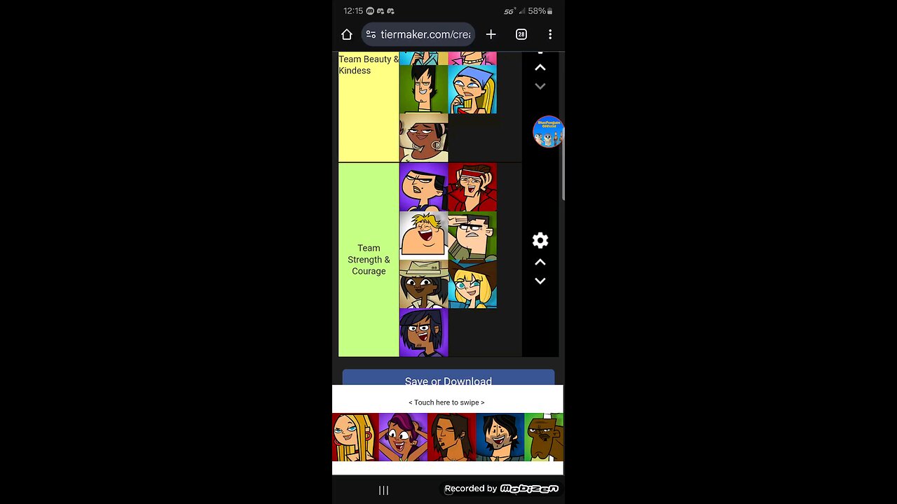 Total Drama Brains Brawns and Beauty but my way