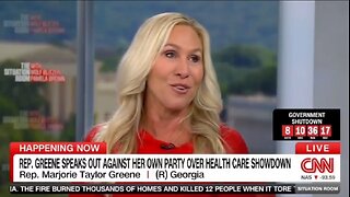 Rep MTG Blames Republicans For Democrat Government Shutdown