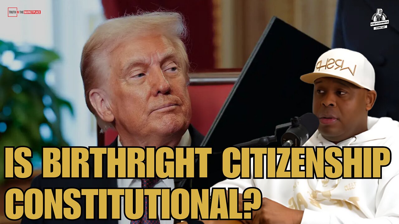 Birthright Citizenship: Is It Constitutional? Trump vs. 14th Amendment! #TheBag💰