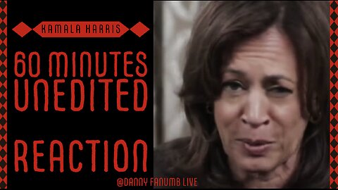 ♰ Reacting To Kamala Harris' Unedited 60 Minutes "Interview" | S2 E37 ♰