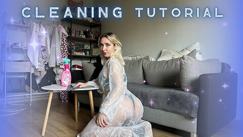 Dexy’s Table Wipe Down ✨🧽 – Fresh Surface & Cozy Calm in 4K