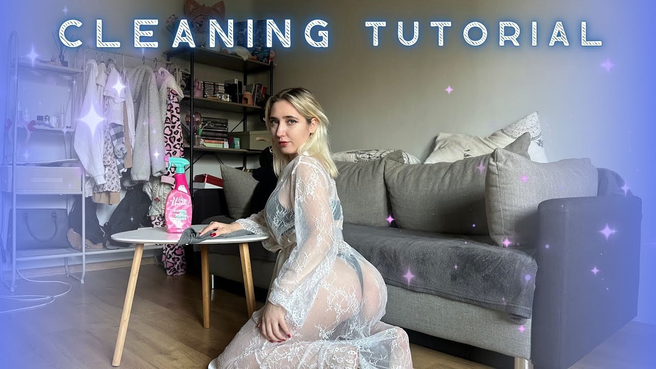 Dexy’s Table Wipe Down ✨🧽 – Fresh Surface & Cozy Calm in 4K