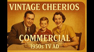 1950s Cheerios Ad | Vintage TV Commercial (Live Stream)