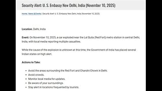 At least 8 people were killed and others injured after car explosion near Red Fort