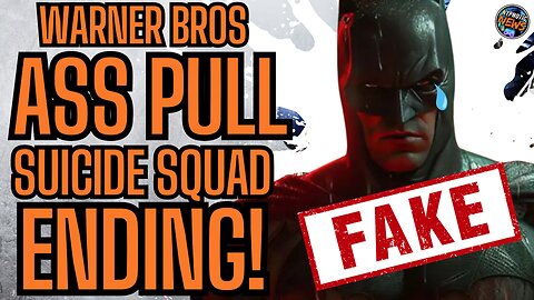 Warner Brothers LIED TO GAMERS | Suicide Squad Kill The Justice League FAKED Batman's ENDING