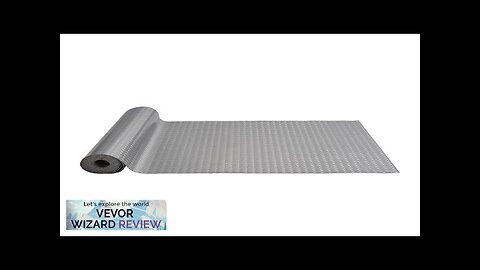 VEVOR Garage Floor Mat 4.9x13ft Vinyl Garage Flooring Roll Anti-Slide Diamond Texture Review