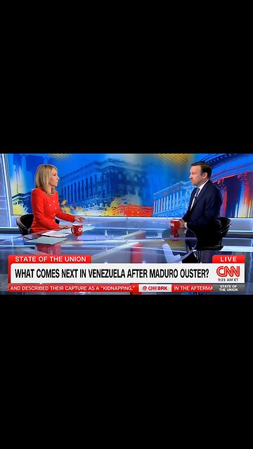 Chris Murphy CALLED OUT by CNN Over Past Calls to Remove Maduro