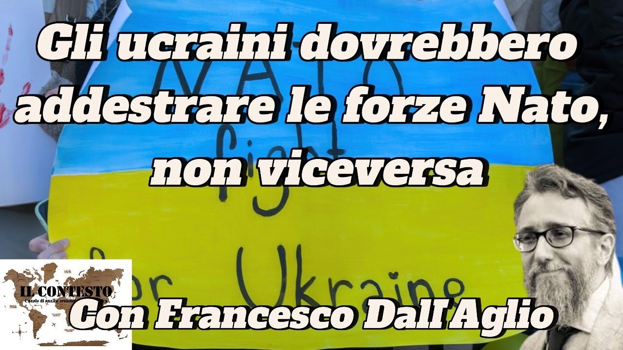 Gli ucraini dovrebbero addestrare le forze Nato, non viceversa | Francesco Dall’Aglio
