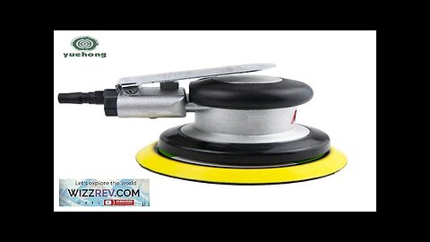 Woodworking Pneumatic Orbital Sander Air Grinder 5inch 125mm Vacuum Eccentric Review