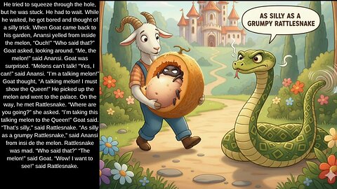 English Stories anansi and the melon