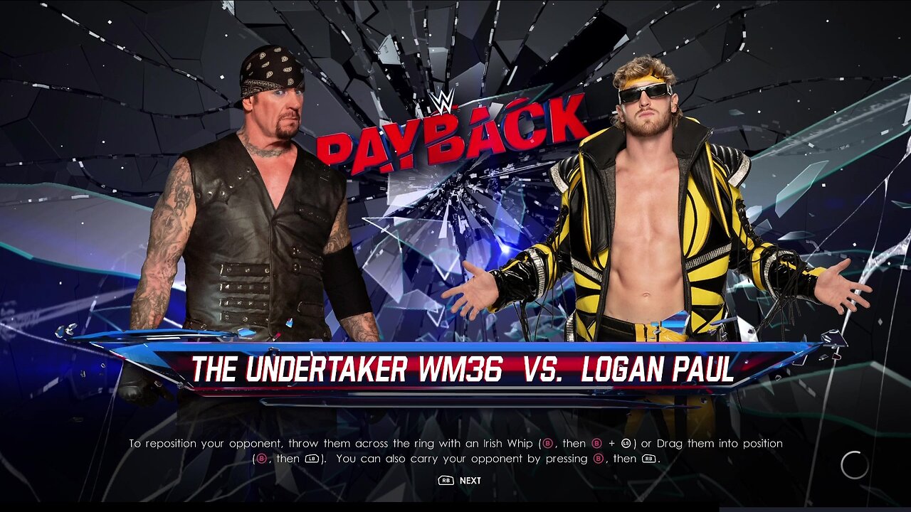 WWE 2k22 The Undertaker vs Logan Paul