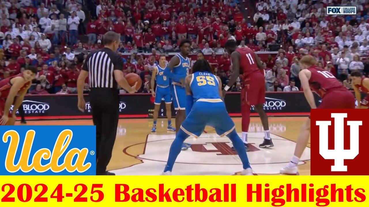 UCLA vs Indiana Basketball Game Highlights 2 14 2025