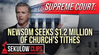 Newsom Seeks $1.2 Million of Church’s Tithes