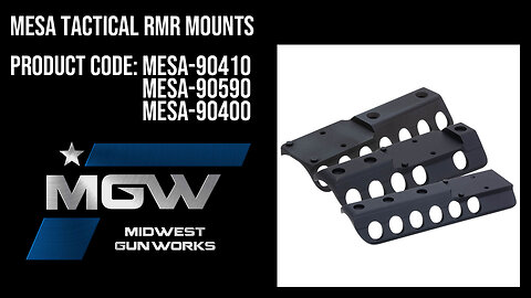 Mesa Tactical RMR Mounts