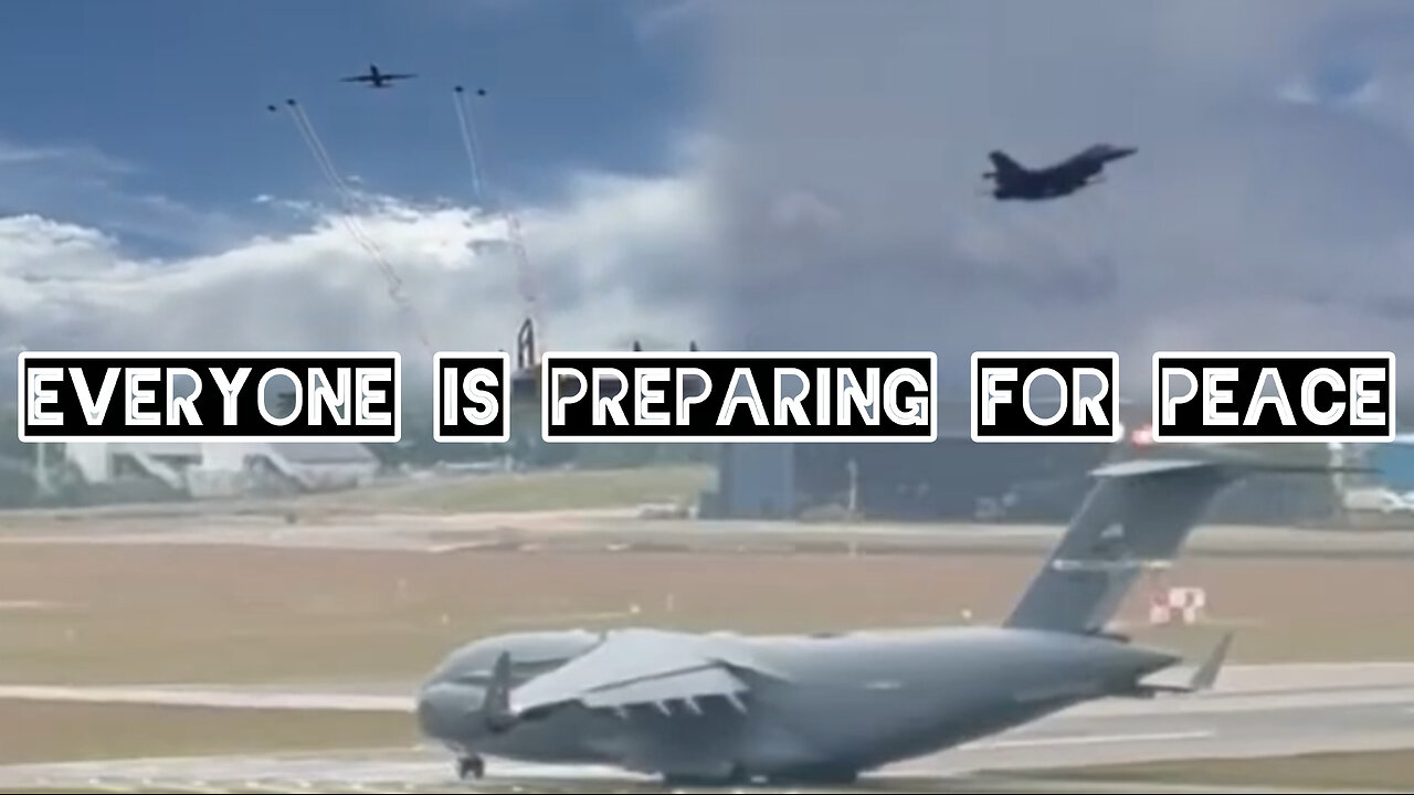 Everyone is preparing for peace