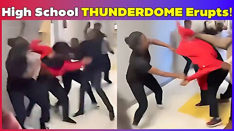 High School Goes FULL THUNDERDOME: New Brunswick Brawl Proves Trump Was Right!
