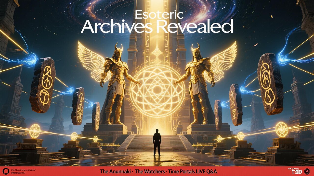 Esoteric Archives Revealed: The Anunnaki, The Watchers, and Time Portals | LIVE Q&A