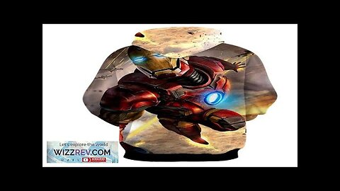 Marvel Comics Indestructible Iron Man Full Print Hoodie Review