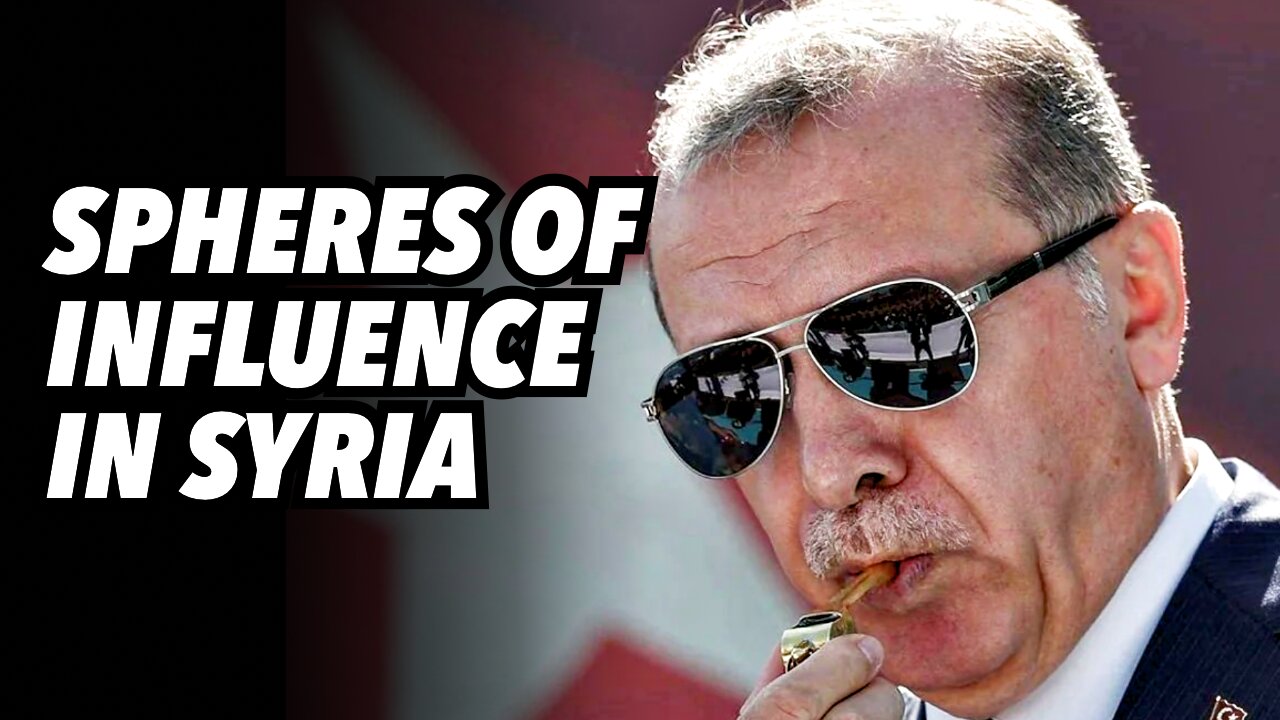 Spheres of influence in Syria