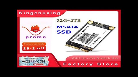 Promo Kingchuxing Msata Ssd 2TB 256gb Ssd Msata 512gb 1tb Hard Drives Review