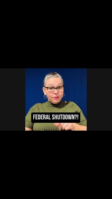 🚨 Who’s Fault On Federal Shutdown?! 😱 #asl #deaf #signlanguage