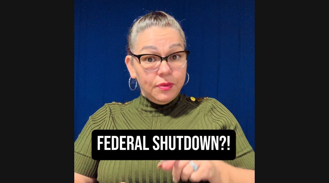 🚨 Who’s Fault On Federal Shutdown?! 😱 #asl #deaf #signlanguage