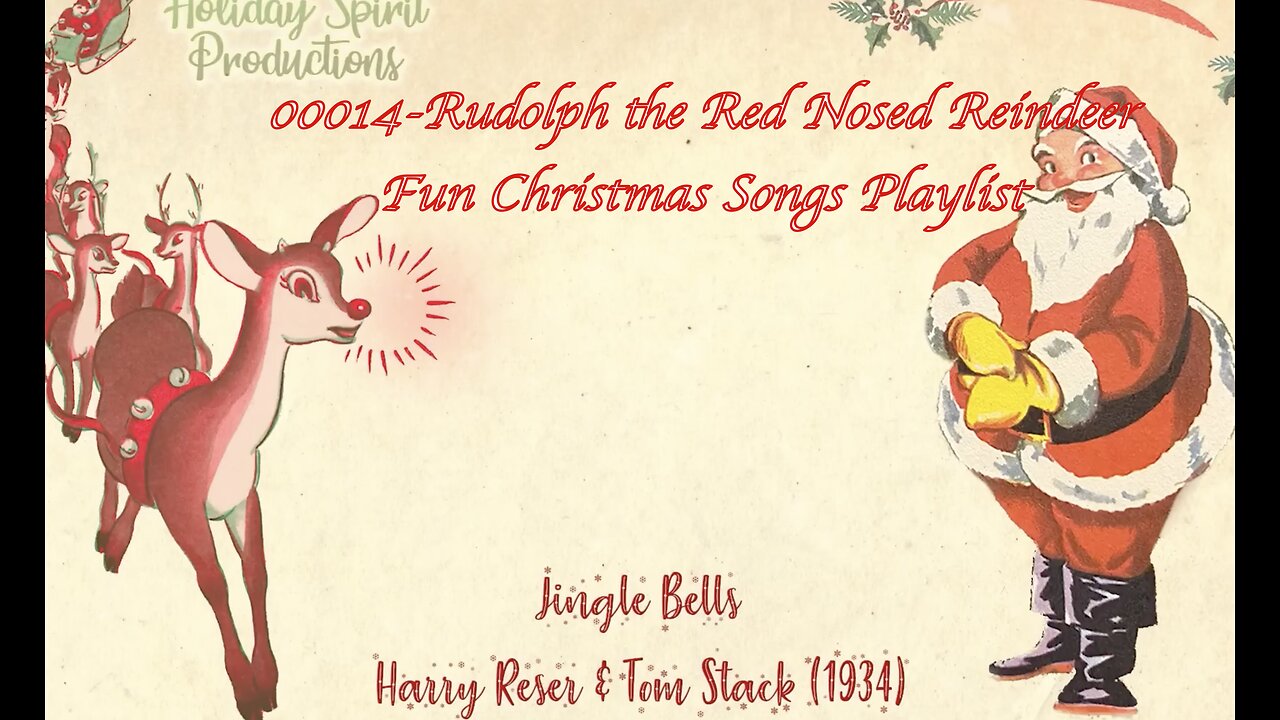 00014-Rudolph the Red Nosed Reindeer Fun Christmas Songs Playlist