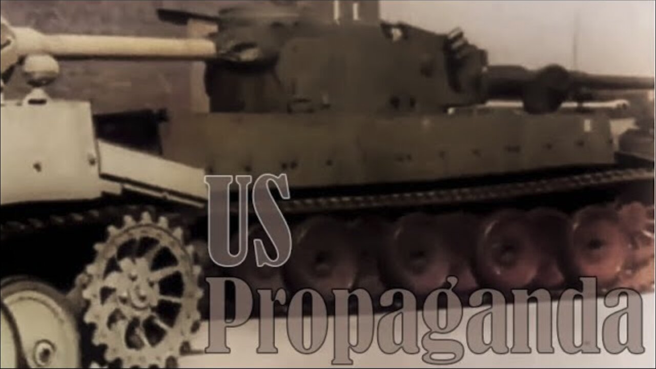 AMERICAN PROPAGANDA covering German newsreels from 1943 with ORIGINAL COMMENTARY