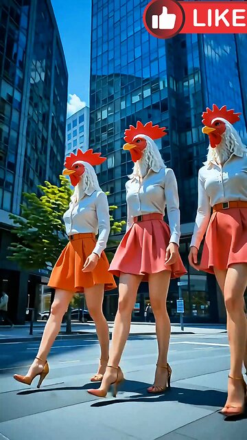 A strange scene in the video is a beautiful girl performing catwork on the street. #swatantrayatri