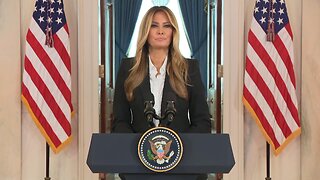 Melania Trump makes an announcement - October 10, 2025