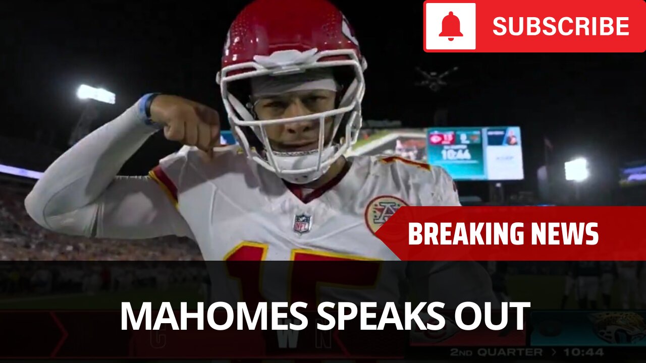 Patrick Mahomes Speaks Out After Loss