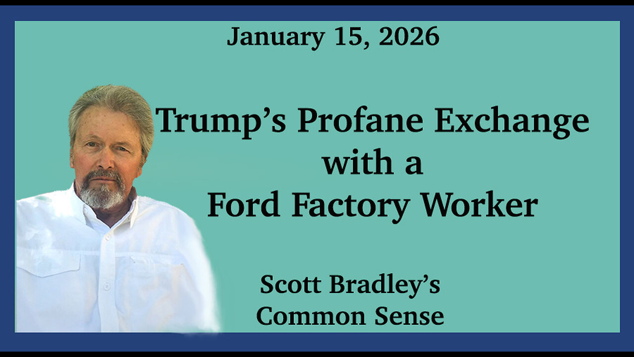 Trump's Profane Exchange with a Ford Factory worker