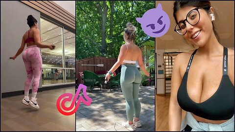 Sexy TikTok Girls Jumping Rope and other Tricks